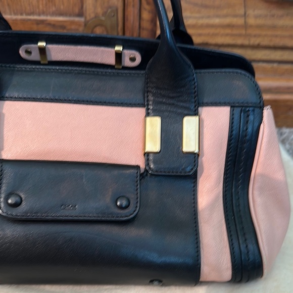 Chloe Two-Tone Two Way Satchel - Picture 7 of 16